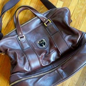 Dolce Gabanna Faux Leather duffle bag